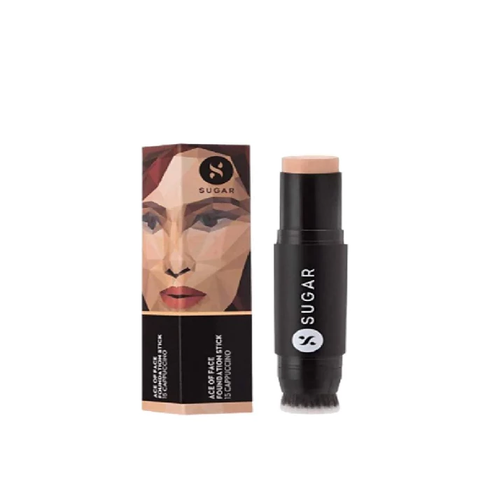 Sugar Ace Of Face Foundation Stick - Cappuccino (Light, Cool Undertone), 12 g-1.webp
